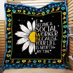 I Became a Social Worker - Quilt Geembi™