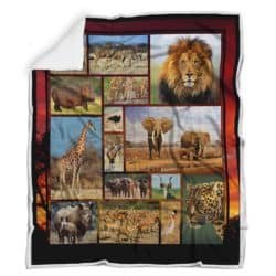 Africa Wildlife Blanket Geembi™