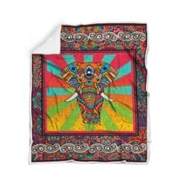 Boho Elephant Art Blanket P138 Geembi™