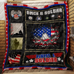 Once A Soldier, Always A Soldier - Quilt R148 Geembi™