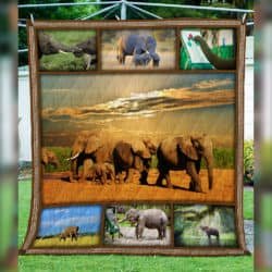 African Elephant Quilt P141 Geembi™