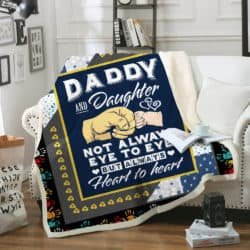 Daddy and Daughter Sofa Throw Blanket TH191 Geembi™