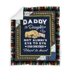Daddy and Daughter Sofa Throw Blanket TH191 Geembi™