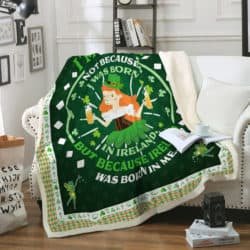 Ireland Was Born In Me Sofa Throw Blanket P308 Geembi™