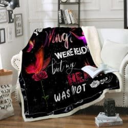 Your Wings Were Ready Sofa Throw Blanket P384 Geembi™