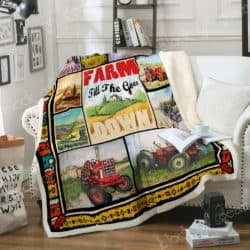 Farming Tractor This Is How I Roll Sofa Throw Blanket D247 Geembi™