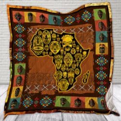 Africa Map Quilt TH488 Geembi™