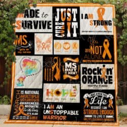Multiple sclerosis awareness Quilt THH522 Geembi™