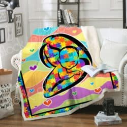 Autism Mom Sofa Throw Blanket Th422 Geembi™