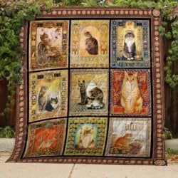 I Love Cats Quilt TH446 Geembi™