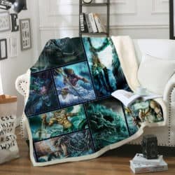 Poseidon Sofa Throw Blanket S359 Geembi™