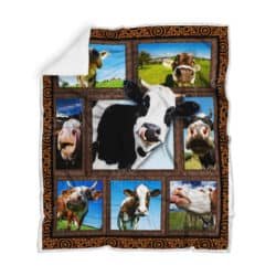 Funny Cow Sofa Throw Blanket TH499 Geembi™