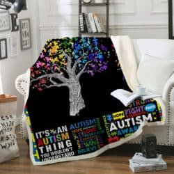 It's An Autism Sofa Throw Blanket SS058 Geembi™