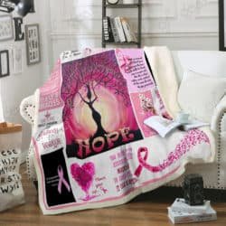 Breast Cancer Awareness Sofa Throw Blanket Geembi™