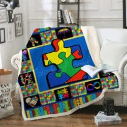 Autism Sofa Throw Blanket TH440 Geembi™