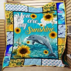 You are my sunshine, dolphin Quilt TH359d Geembi™
