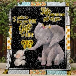 Life gave me the gift of you Quilt Th462 Geembi™