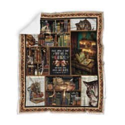 Books and Cats Blanket TH443 Geembi™