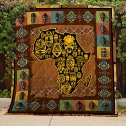 Africa Map Quilt TH488 Geembi™