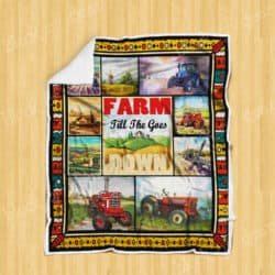 Farming Tractor This Is How I Roll Sofa Throw Blanket D247 Geembi™