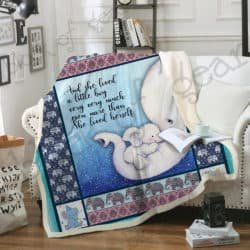 And She Loved A Little Boy Very Very Much Sofa Throw Blanket SS092 Geembi™