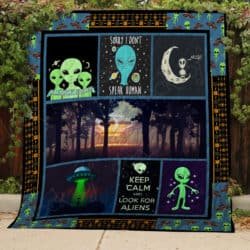 Keep calm and look for aliens Quilt TH459 Geembi™