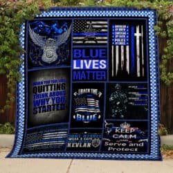 The Thin Blue Line Quilt TH399 Geembi™