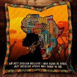 Africa Was Born In Me Quilt P387 Geembi™