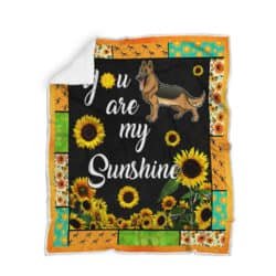 You Are My Sunshine - German Shepherd Sofa Throw Blanket SS060 Geembi™