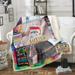Autism - Love Needs No Words Sofa Throw Blanket D268 Geembi™