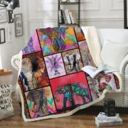 Hippie Elephant Blanket Th458 Geembi™