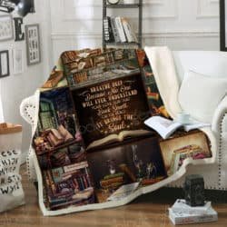 I Love Reading Book Sofa Throw Blanket Geembi™