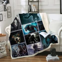 Wolfman Sofa Throw Blanket SS029 Geembi™