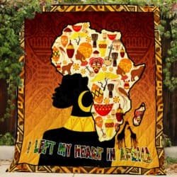 I Left My Heart In Africa Quilt P387b Geembi™