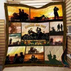 Husband and wife, riding partners for life Quilt TH512 Geembi™