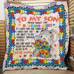 To My Son - Autism Quilt TH592 Geembi™