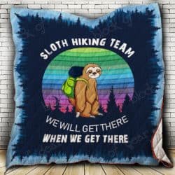 Sloth Hiking Team Quilt SS145 Geembi™