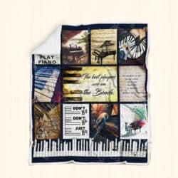 The Best Players Are On The Bench Piano Sofa Throw Blanket P401 Geembi™