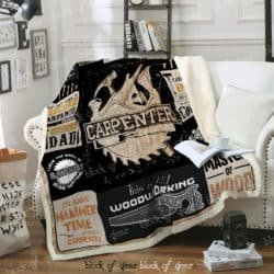 Carpenter's Life Sofa Throw Blanket D336 Geembi™