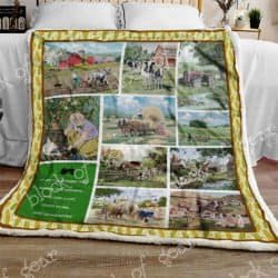 The Farmer's Life Sofa Throw Blanket N12 Geembi™