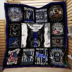 Police Dog Quilt Th601 Geembi™