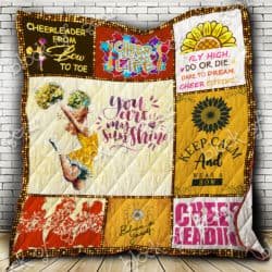 Cheerleader From Bow To Toe Quilt SS210 Geembi™