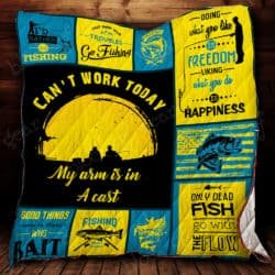 I'd Rather Be Fishing Quilt SS168 Geembi™
