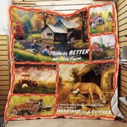 Life is better on the farm Quilt T5 Geembi™