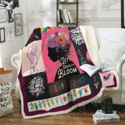 Let Equality Bloom Sofa Throw Blanket N21 Geembi™