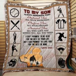 To My Son Quilt TH663 Geembi™