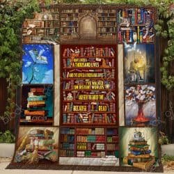 Books Are My Life Quilt TH723 Geembi™