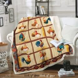 Chicken Sofa Throw Blanket D441A Geembi™