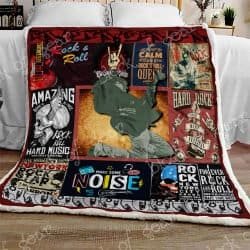 Rock And Roll Sofa Throw Blanket N64 Geembi™