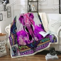 African Elephant Hippie Sofa Throw Blanket SS300 Geembi™